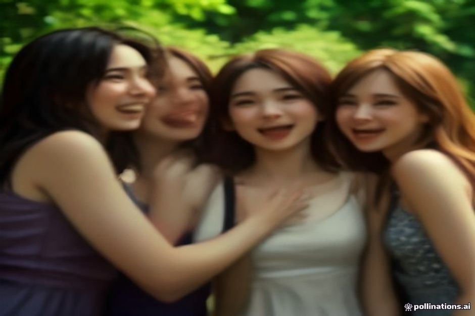 Friends sharing genuine laughter and funny life moments together