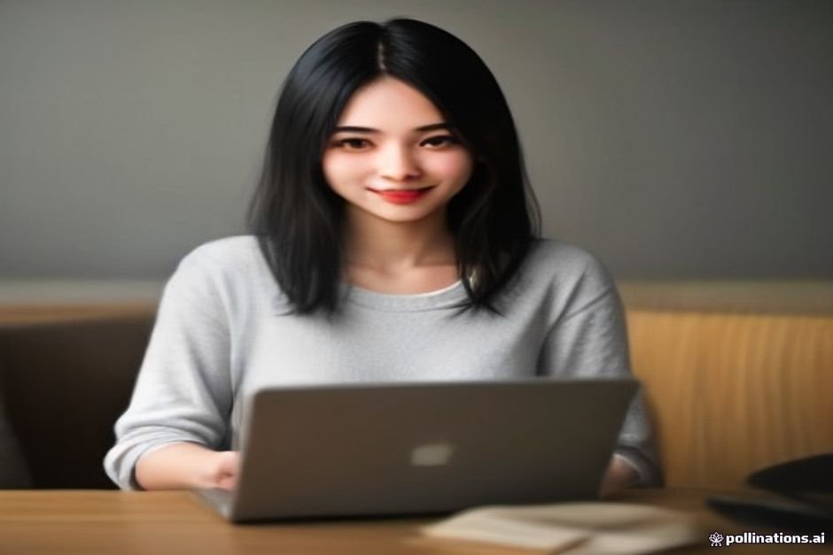 Confident student with academic materials and determined expression